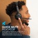 JLab Go Work Wireless On-Ear Headphones with Boom Mic | Bluetooth or Wired Office Headset | Multipoint Connect | 45+ Hours Playtime | Clear Calls and Video Calls Using Your Computer or Mobile Device